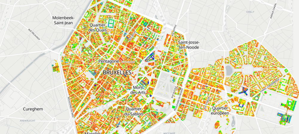 carte thermographique